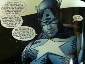 Captain America - Awesome Quote 4 (Original)